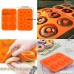 KINDEN 6PCS/SET Silicone Baking Molds - Include Donut Pan Silicone Soap Mold Pudding Mold Flowers Mousse Mold Sky Cloud Cake Mold Love Heart Mousse Mold Food Grade & BPA Free - B07DGBR5YD
